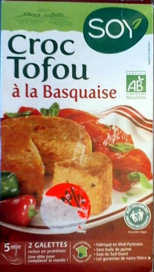 Croc Tofou Croc Tofou à la Basquaise packshot