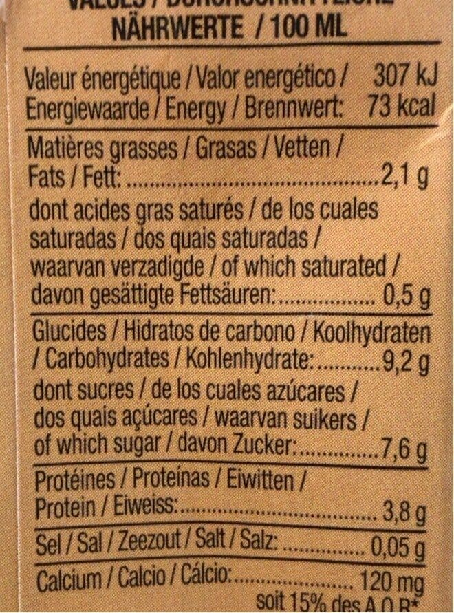 Open Food Facts Boisson soja chocolat packshot