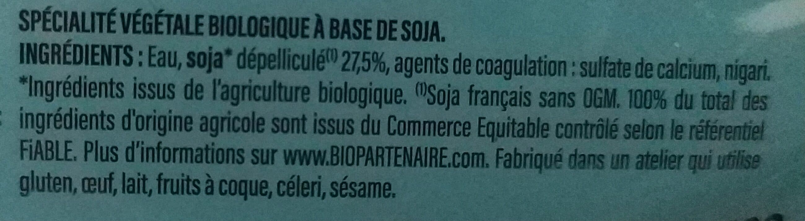 Soy TOFOU Nature packshot