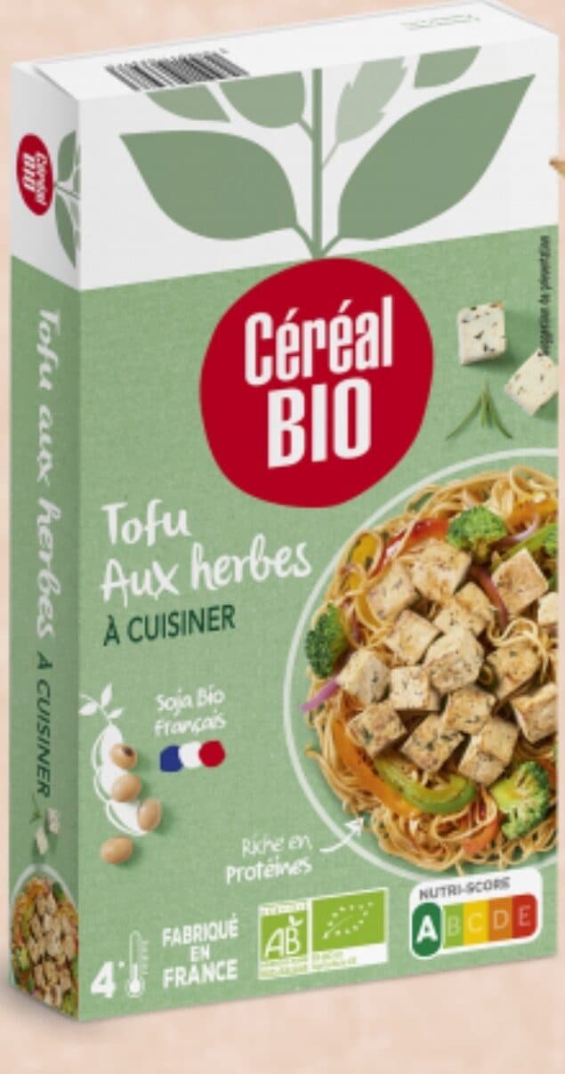 Céréal Bio Tofu aux herbes packshot