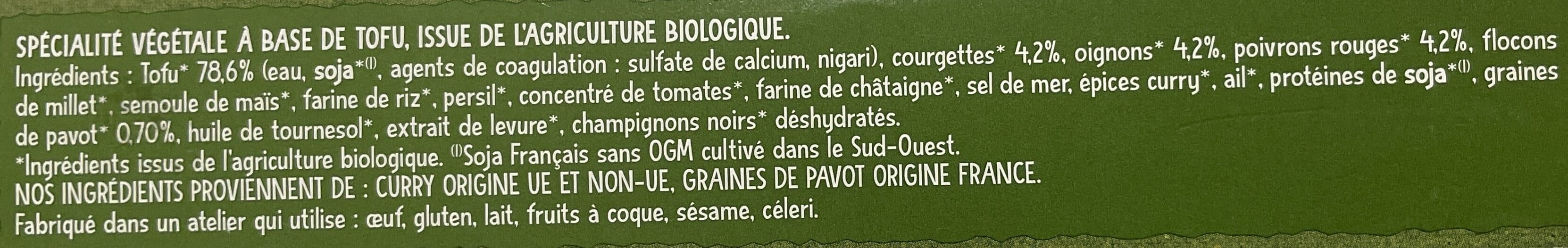 Céréal Bio CROQ'SOJA Curry et Pavot packshot