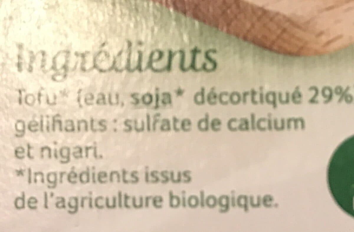 Céréal Bio Tofu nature packshot