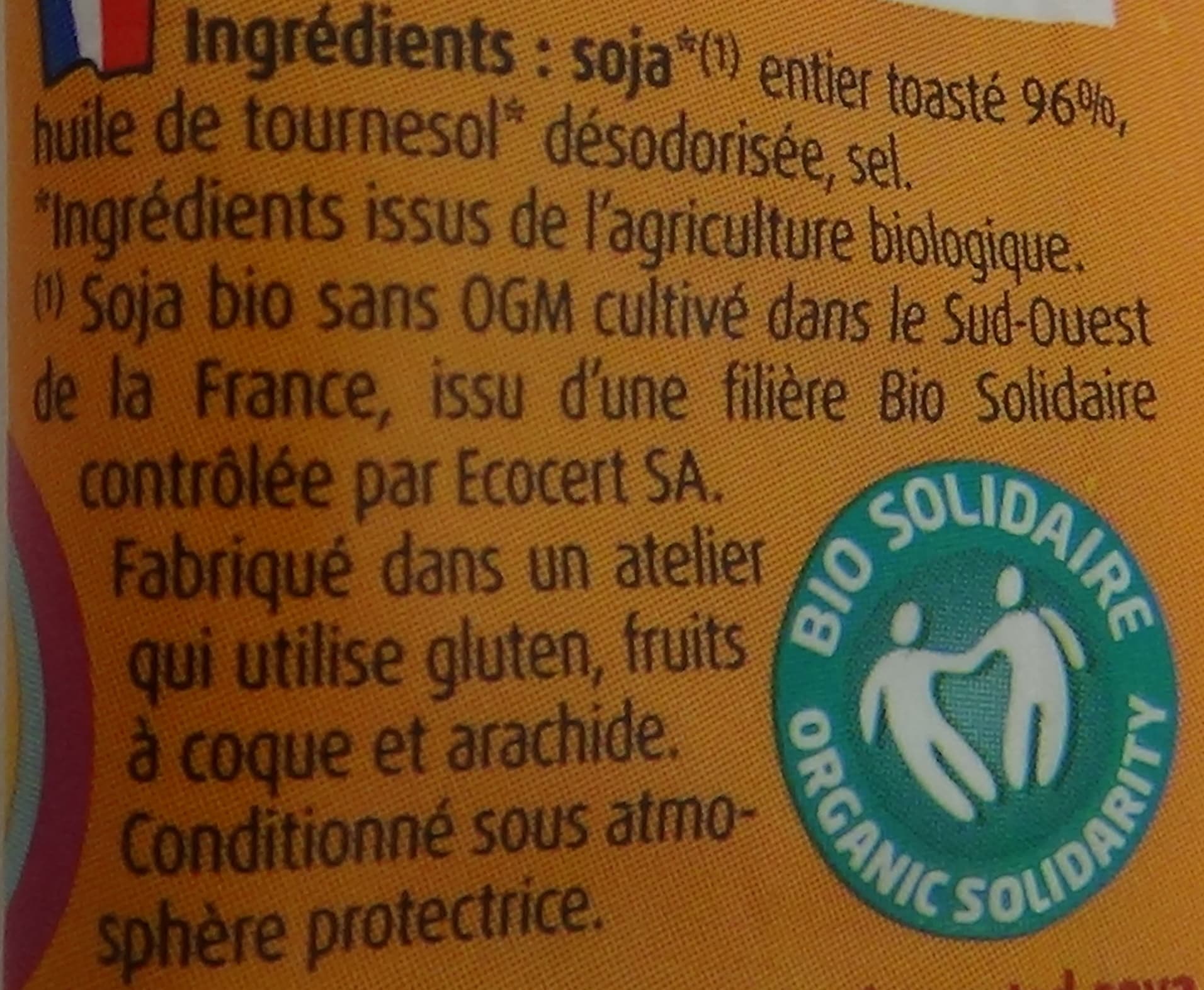 SOY Soya Party Graines de soja toastées packshot