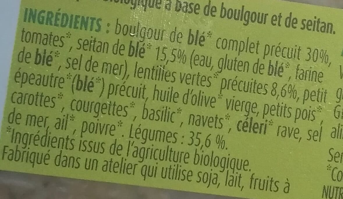 Soy Poêlée à la libanaise packshot