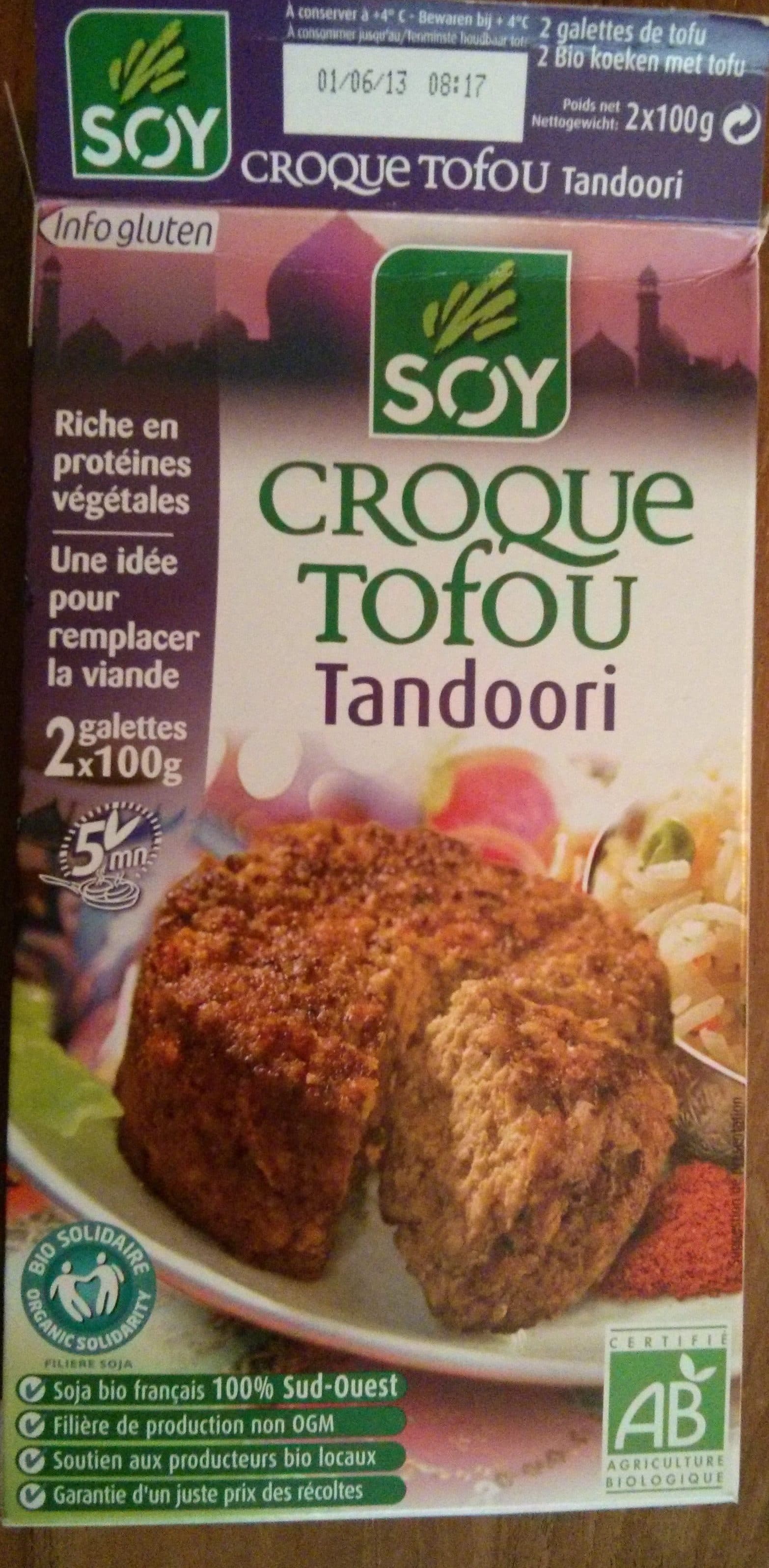 soy croque tofou tandoori packshot
