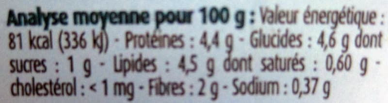Soy Purée bio choux-fleurs et panais packshot