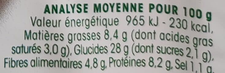 Céréalpes Galette Basilic Parmesan packshot