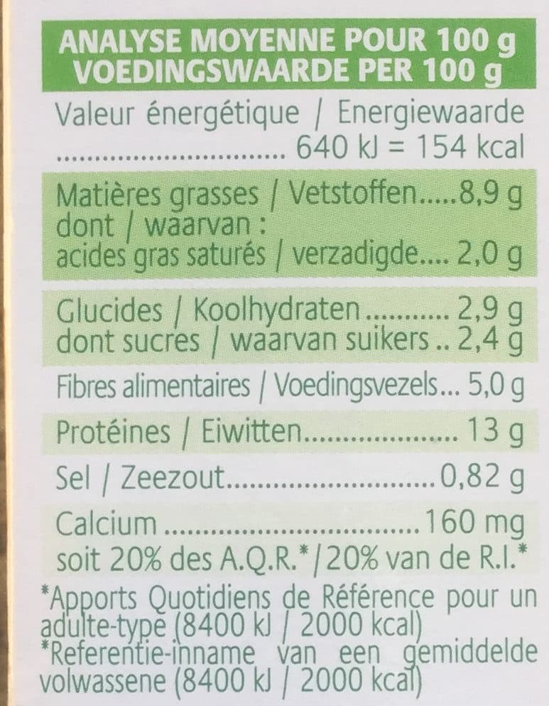 Soy Tofinelle roquefort & figues packshot