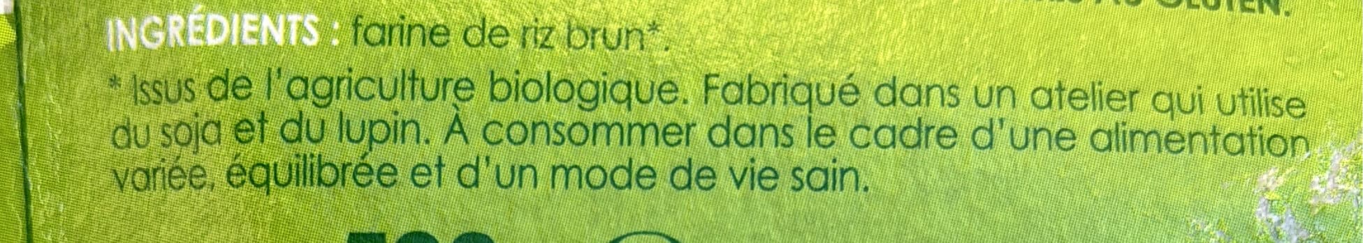 Valpi Bio Spaghetti de riz brun packshot