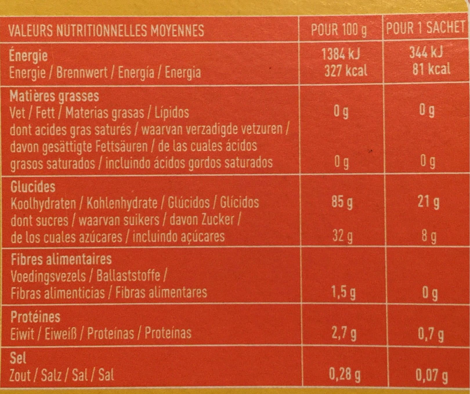 VALPIFORM' Crousti Fruits Rouges Sans Gluten packshot