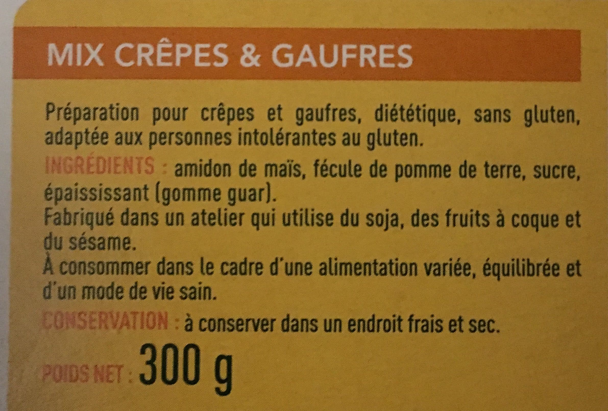 Valpiform’ Mix Crepes Et Gaufres packshot