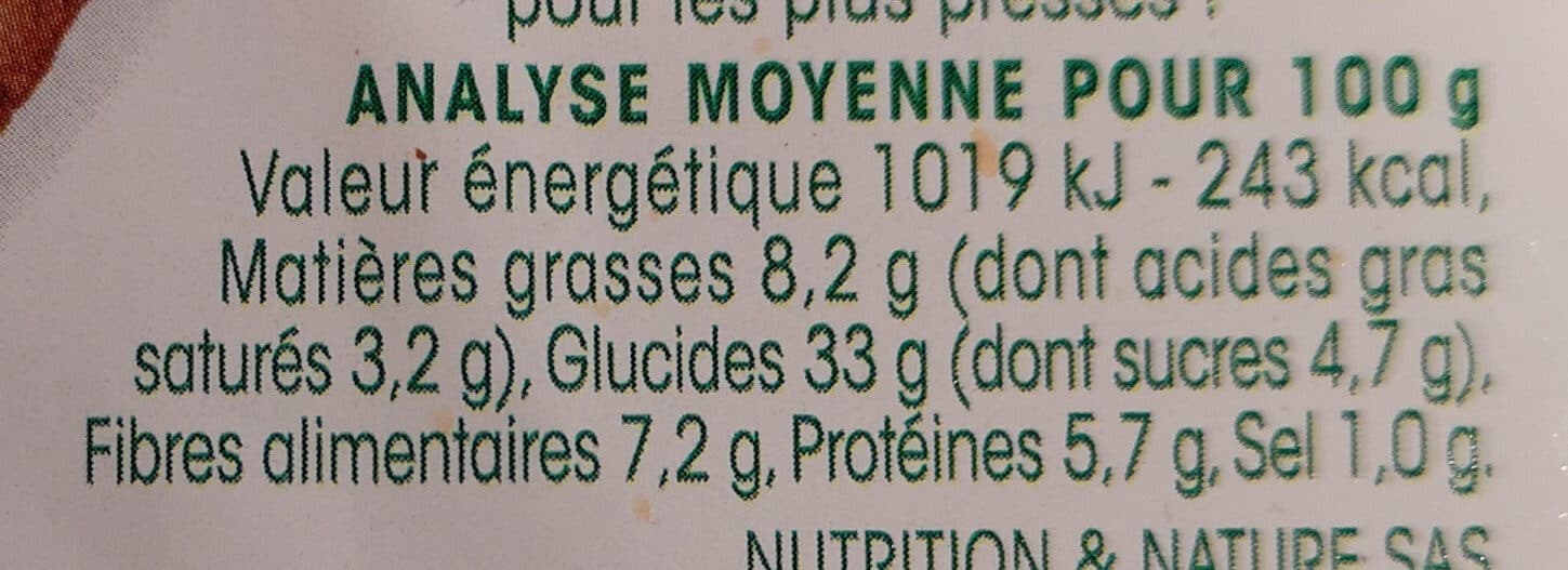 Cerealpes 2 Galettes Indienne Curry, Coco et Ananas packshot