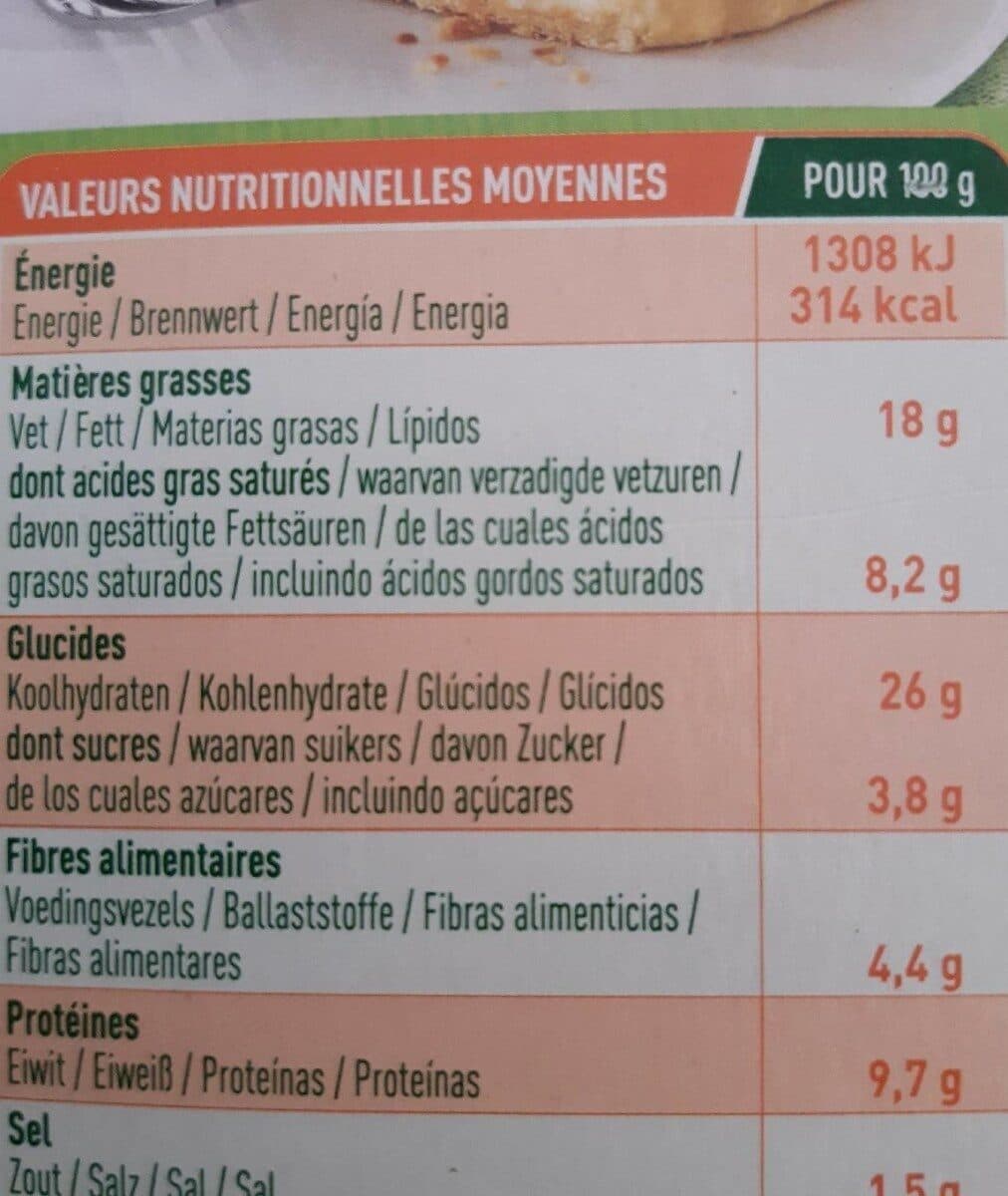 Valpibio Quiche Lorraine packshot