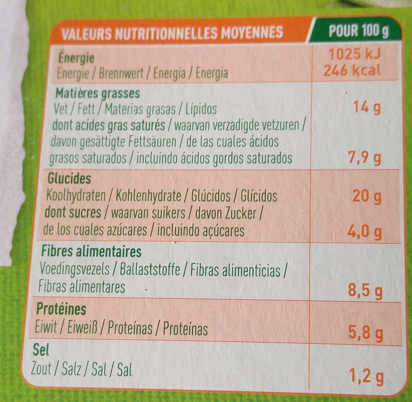 Valpibio Paniers 3 Fromages Surgeles Sans Gluten packshot