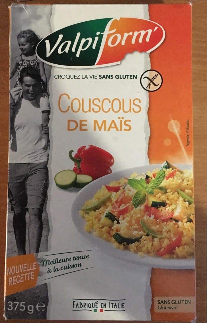 Valpiform’ COUSCOUS DE MAIS SANS GLUTEN packshot