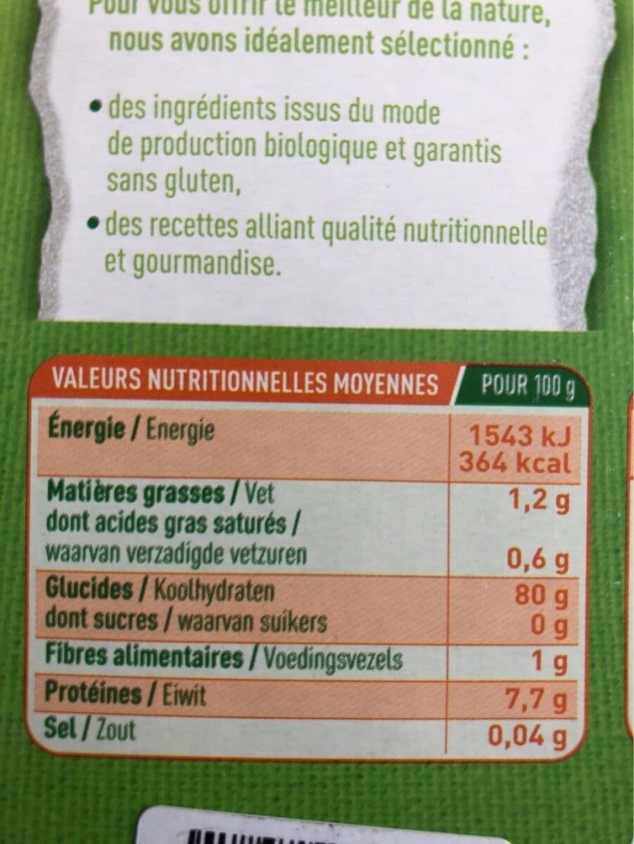 Valpibio Coquillettes de riz packshot