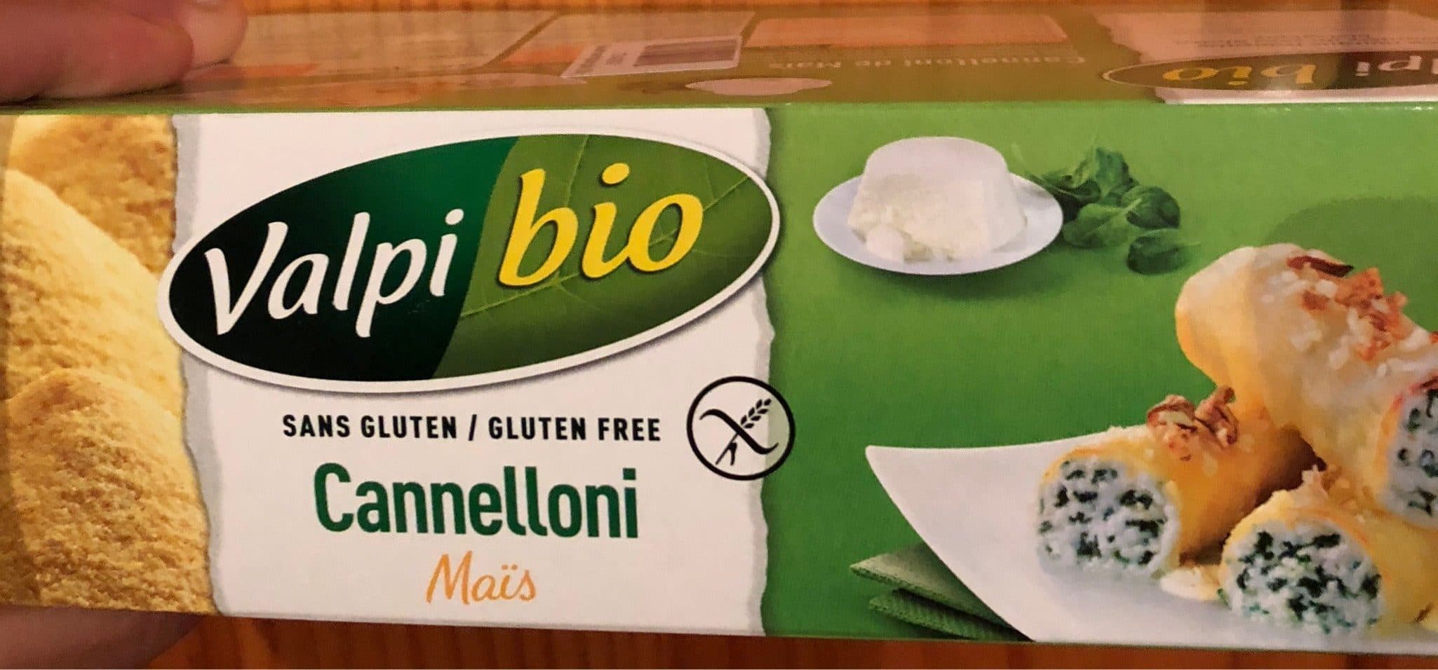 Valpibio CANNELLONI MAIS SG packshot