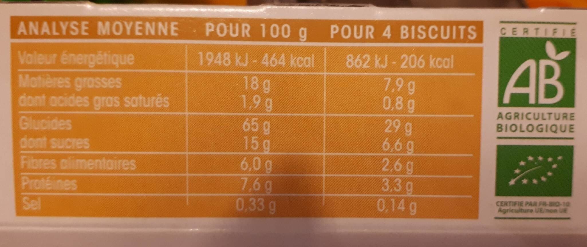 Céréalpes Sablés sarrasin et miel saveur citron packshot