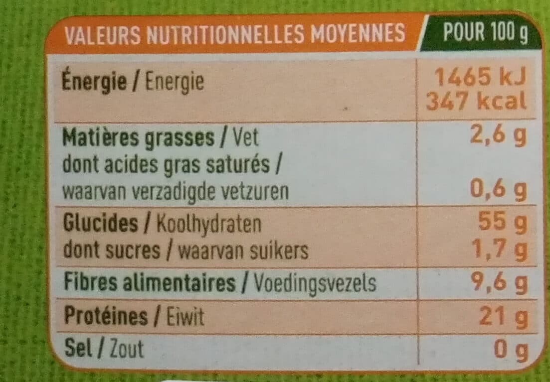 Valpi bio Torsades Riz-Lentilles packshot