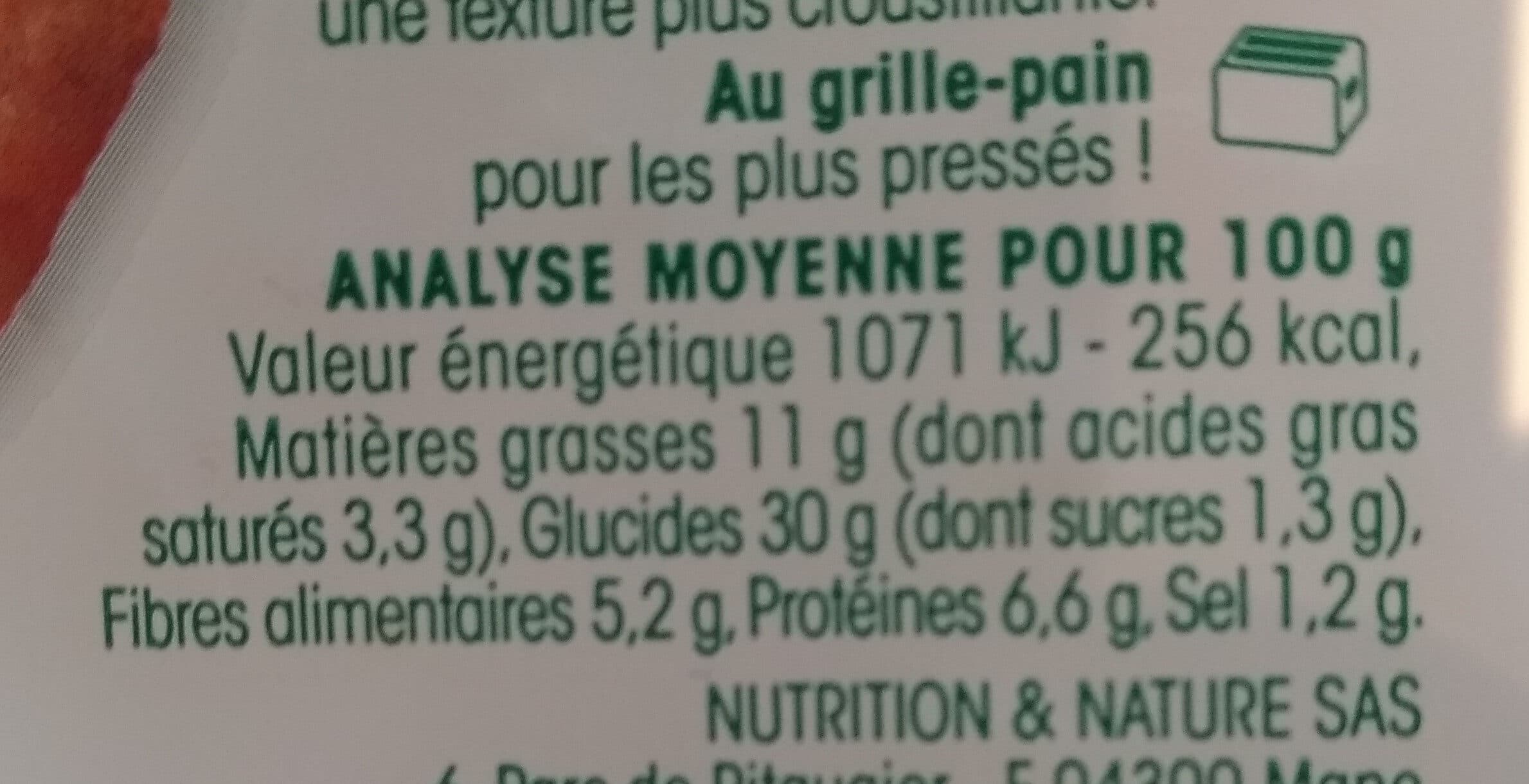 Cerealpes Galette Roquefort Seigle Noix packshot