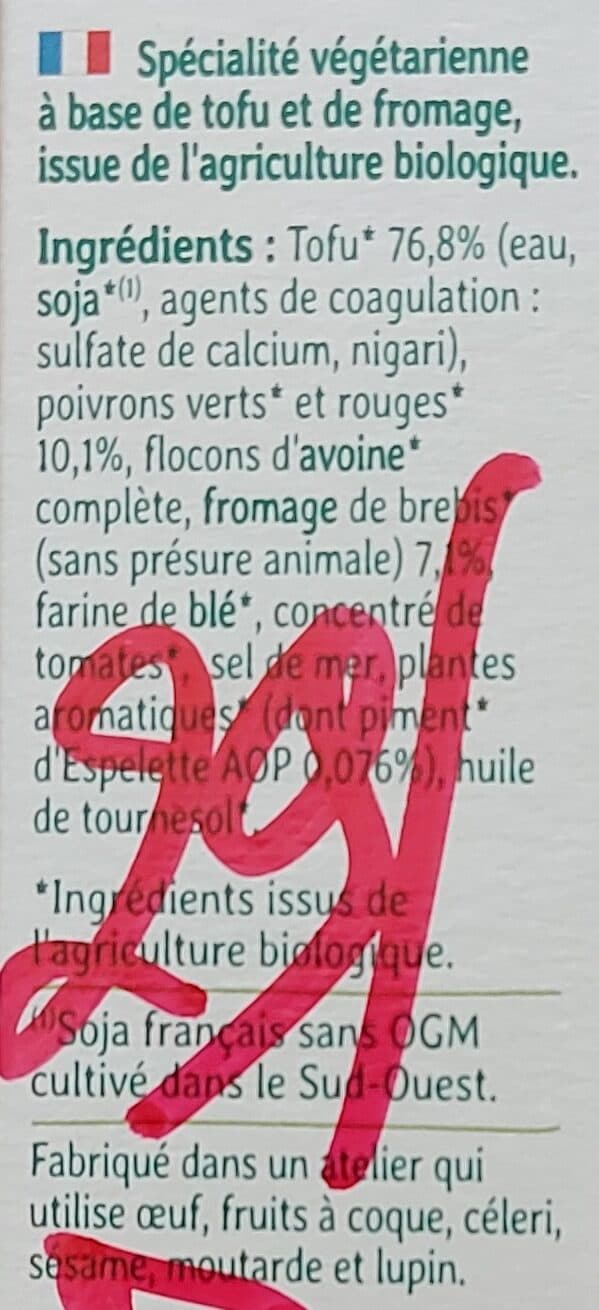 Soy Croc tofu packshot