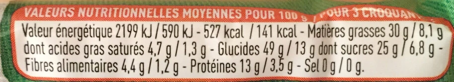 Valpi Bio Croquant sésame packshot