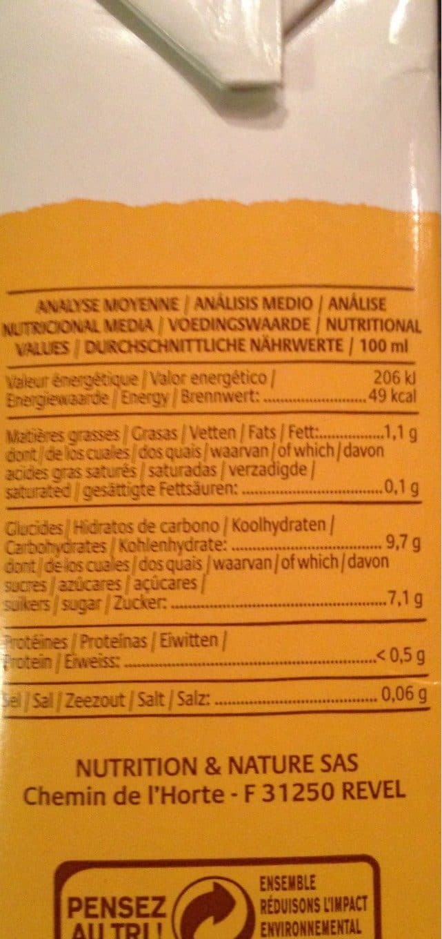 Soy Boisson au Millet français Nature packshot