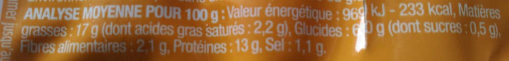 soy Soyciss' Classique au tofu packshot