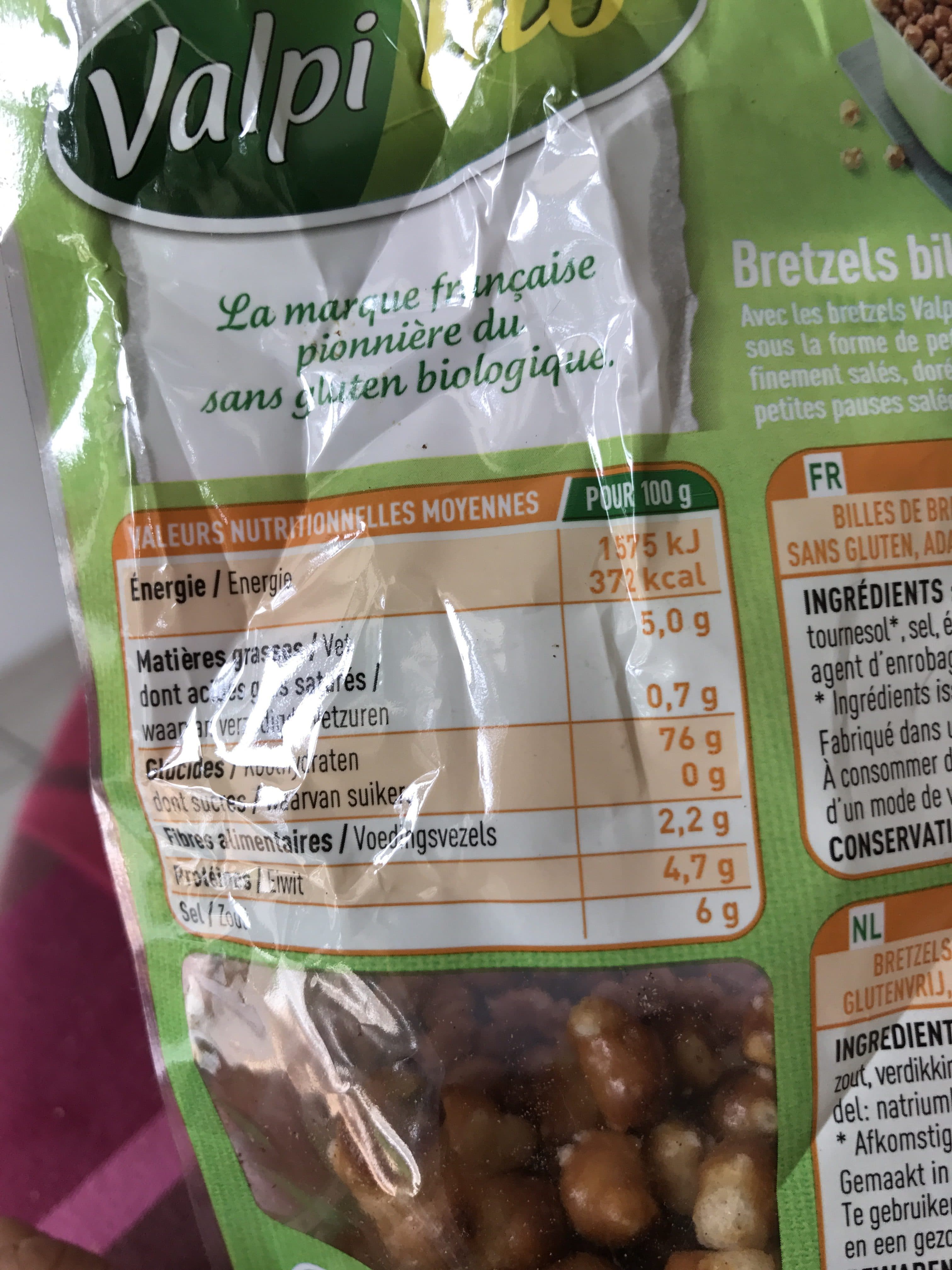 Valpibio Bretzel billes packshot