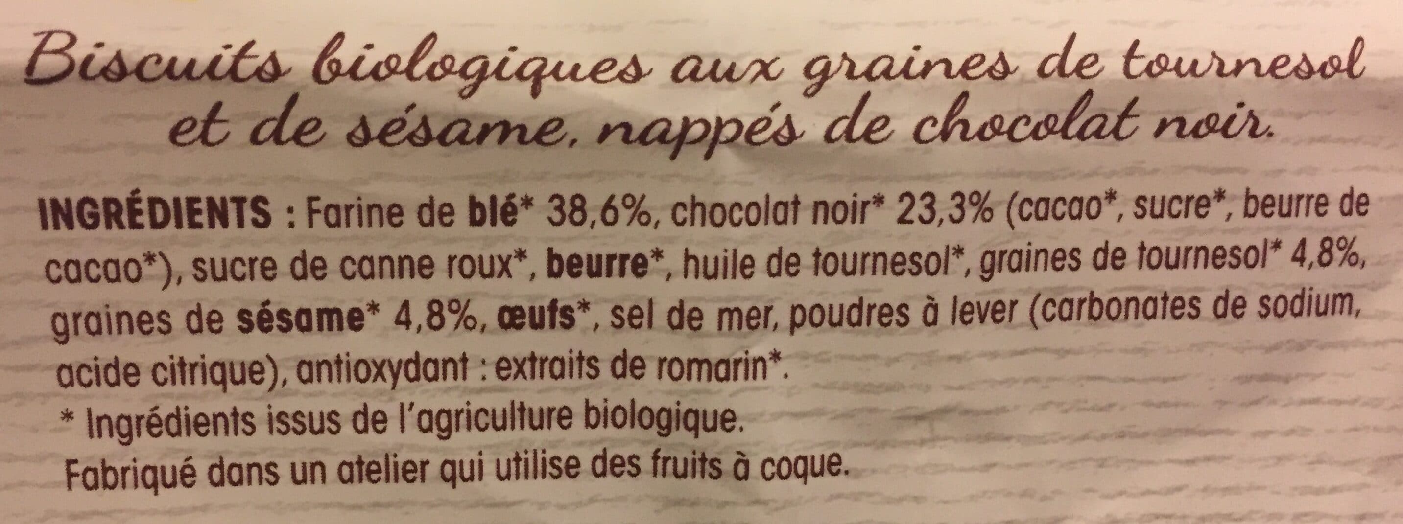 Céréalpes Croquant Aux Graines Chocolat Noir packshot