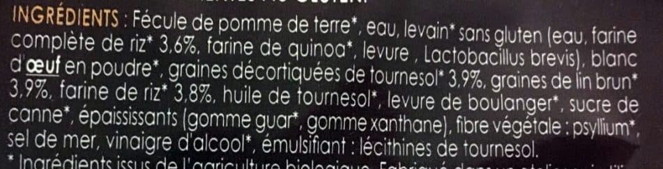 Valpibio Pain de mie sans gluten aux graines packshot