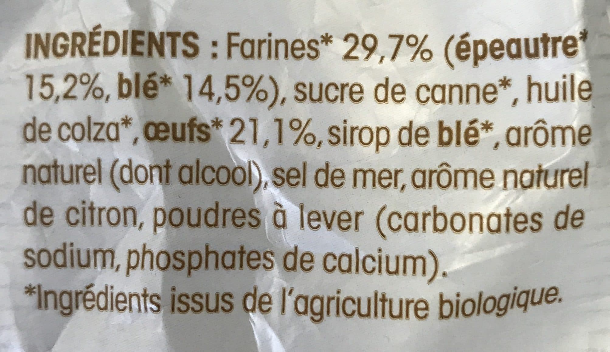 Céréalpes Madelaine a l’epautre packshot