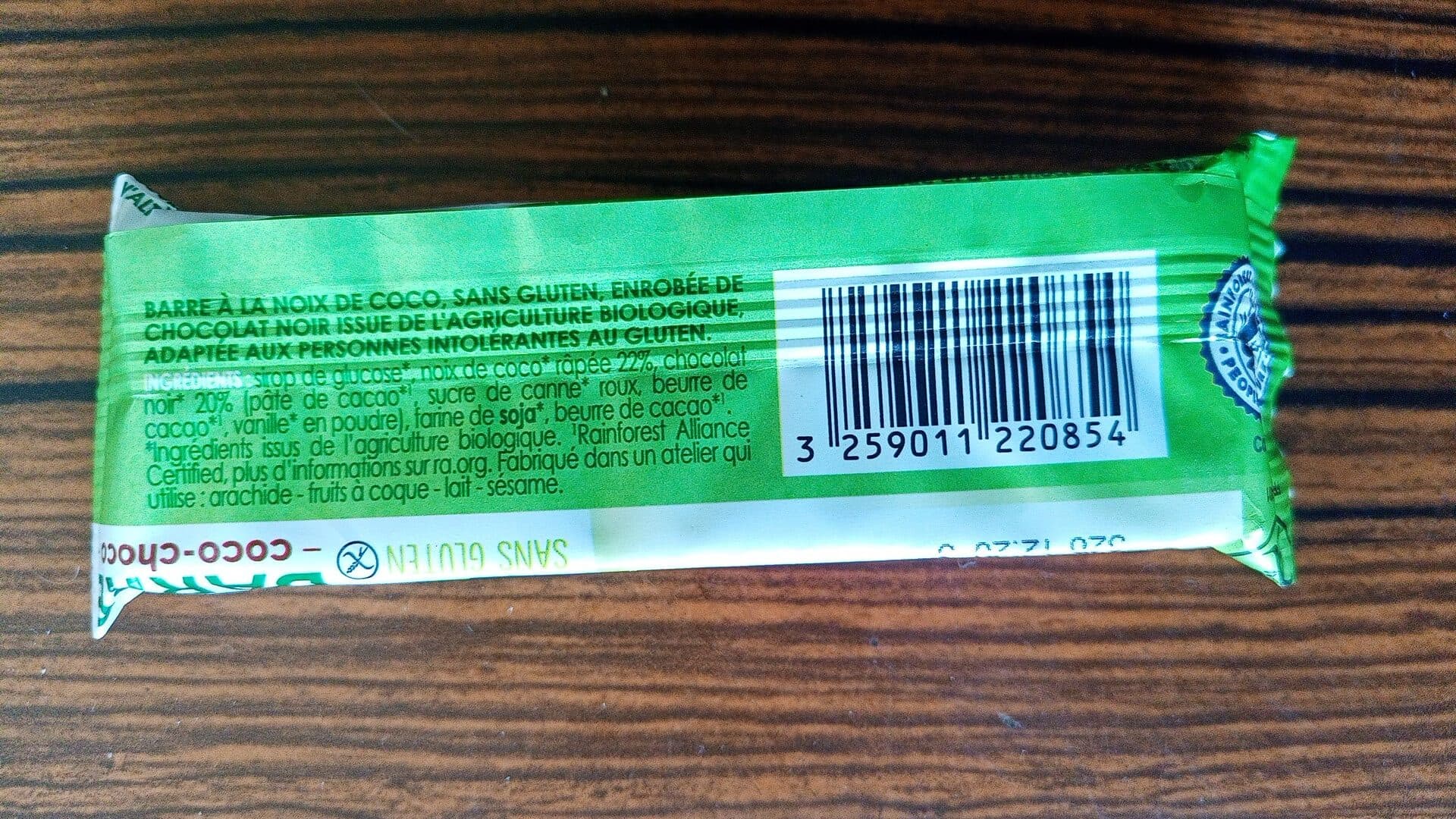 Valpi Bio Barre Coco-Choco packshot
