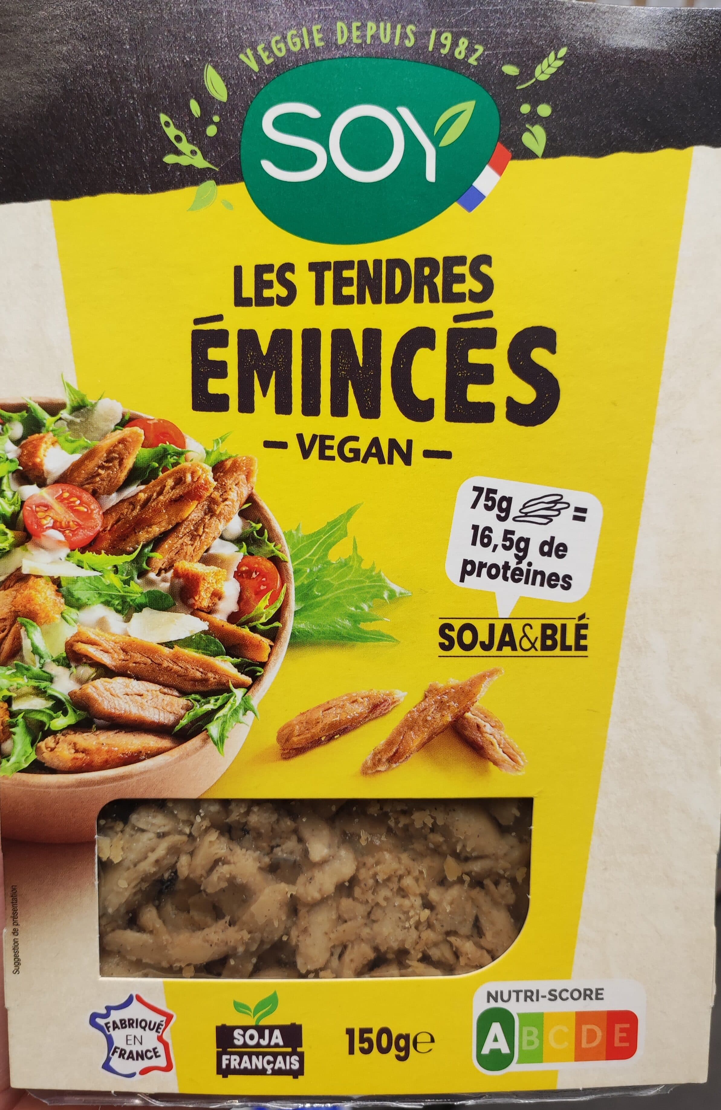 Soy Les tendres emincés vegan packshot