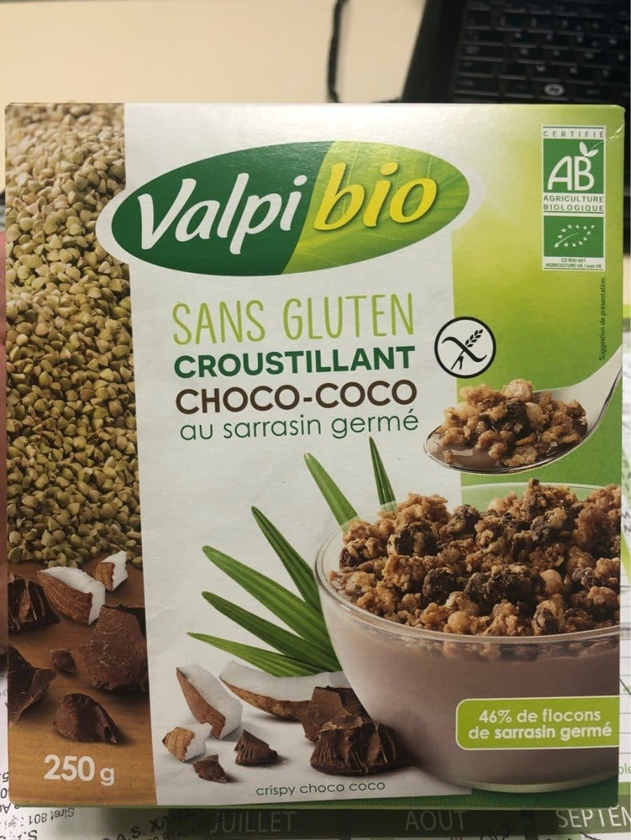 Valpibio Croustillant choco coco packshot