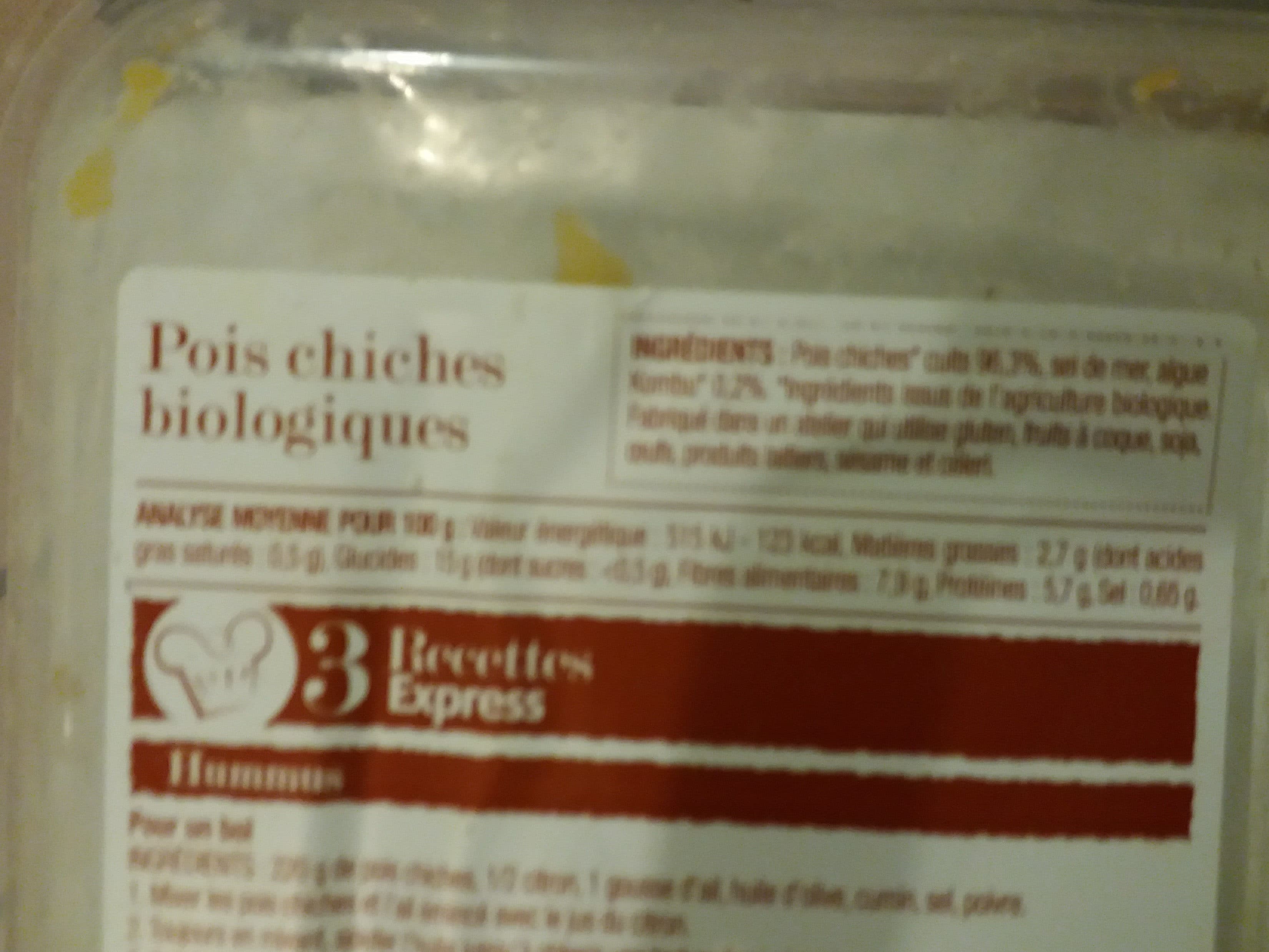 Soy Pois chiches biologiques packshot