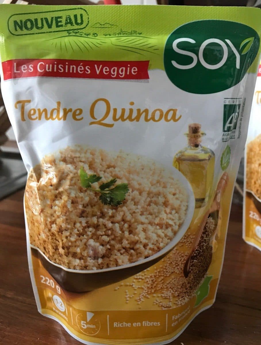 Soy Tendres Quinoa packshot