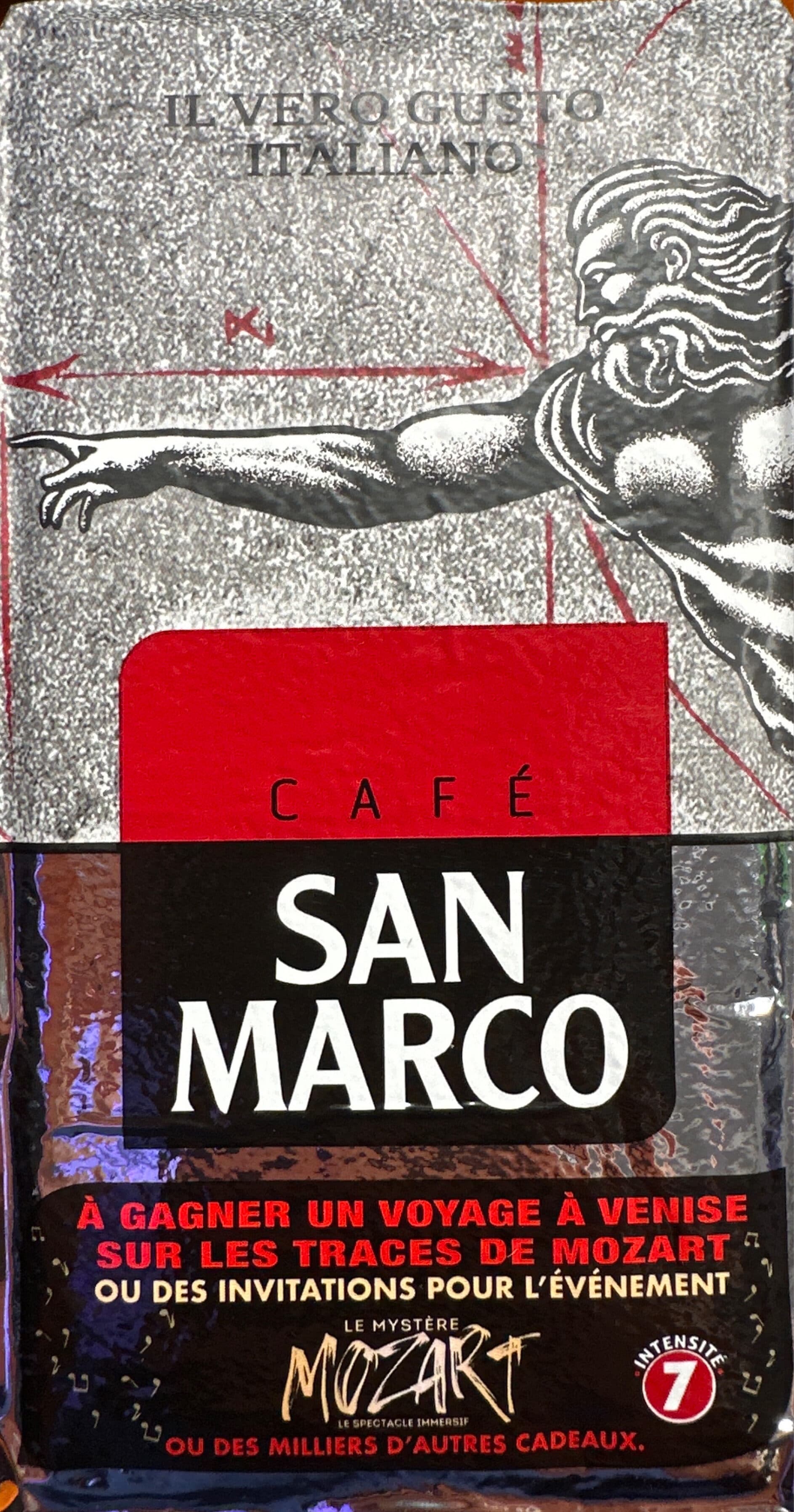 San Marco Café Moulu Pur arabica packshot