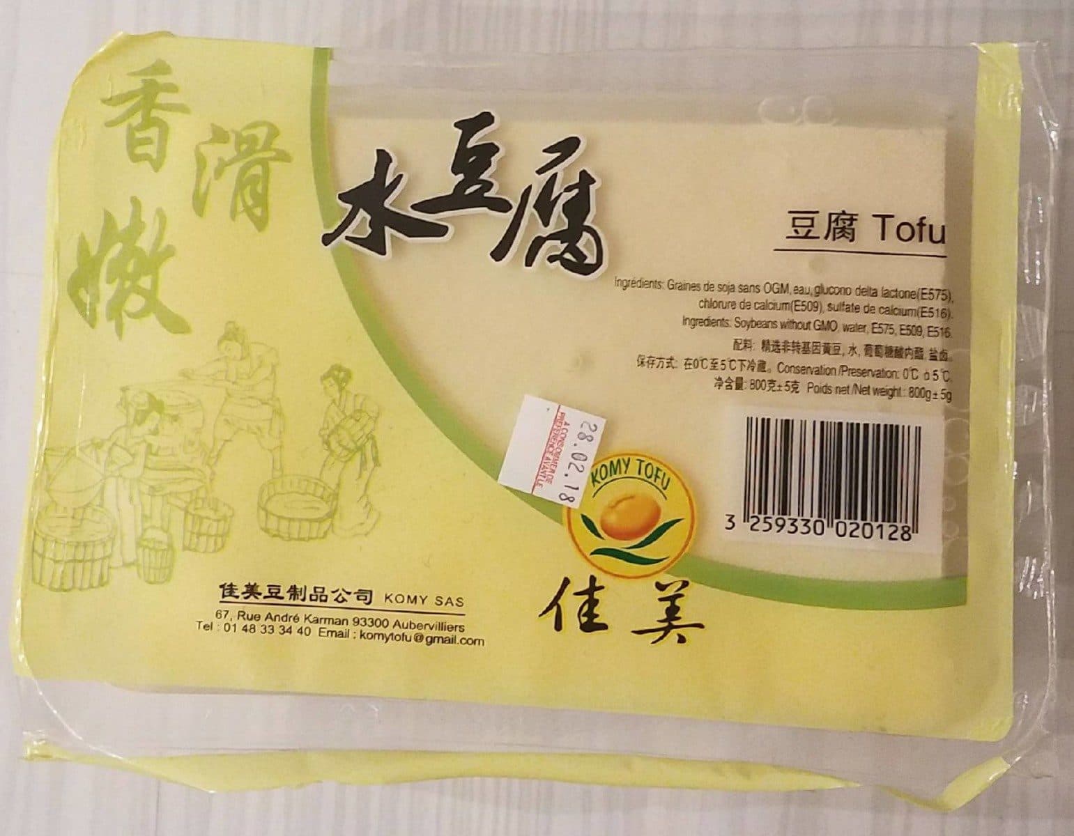 Komy Sas Tofu packshot