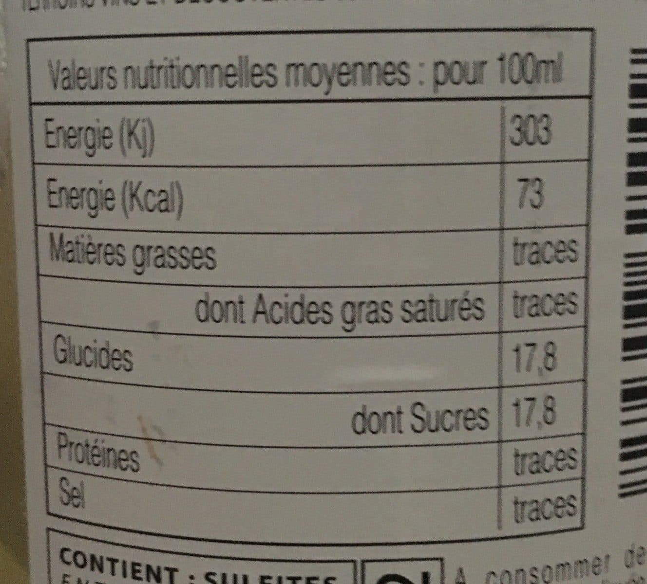 Open Food Facts Jus de Raison Gazeifié packshot