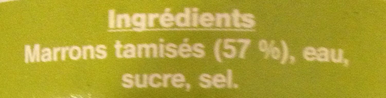 Minerve Purée de marrons packshot