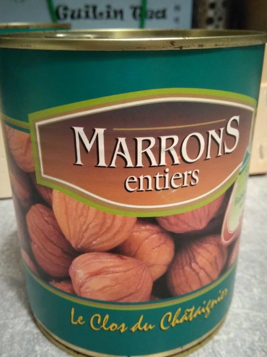 Open Food Facts Marron Entier Clos Chataigner 4 / 4 packshot