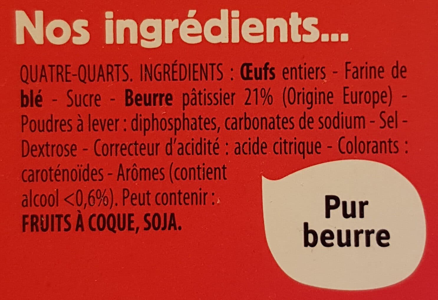 Ker Cadélac QUATRE-QUARTS packshot