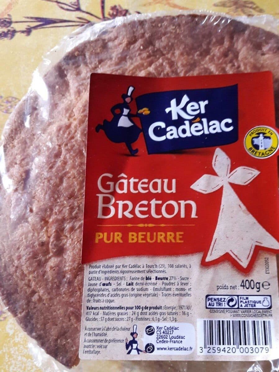 Ker Cadélac 400G Gateau Breton Nature Ker Cadelac packshot