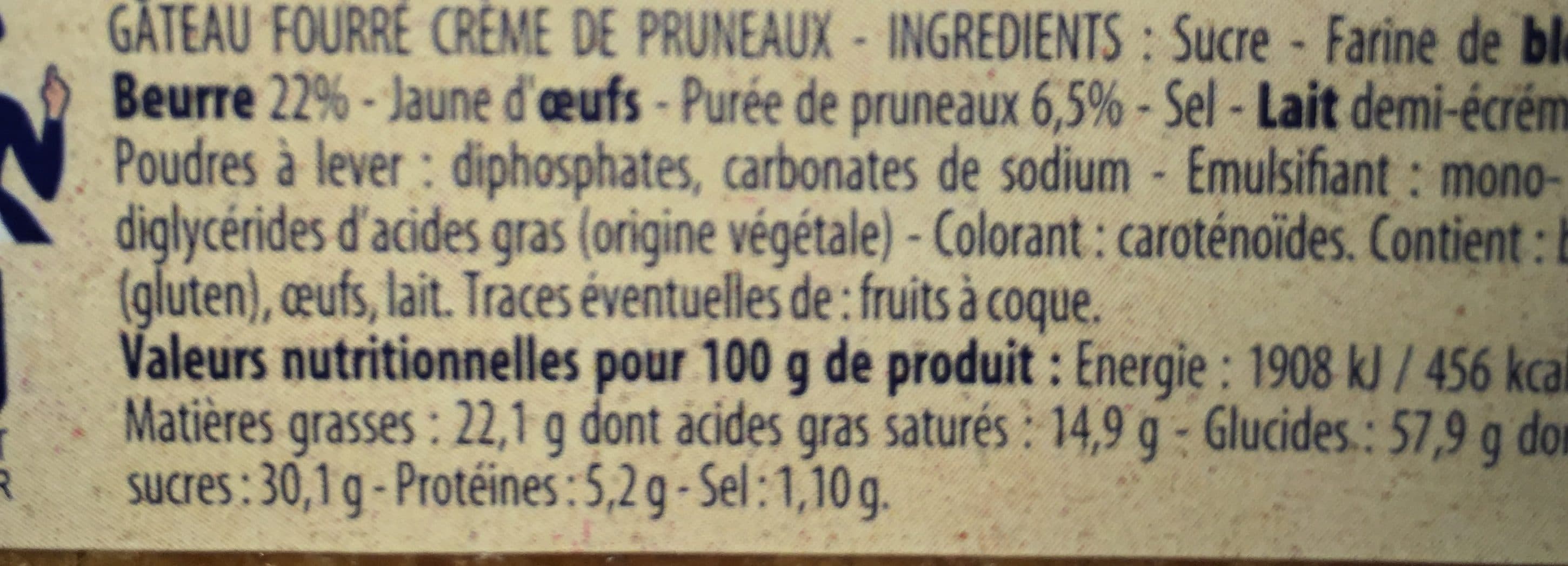 Ker Cadélac Gâteau Breton Crème de Pruneaux packshot