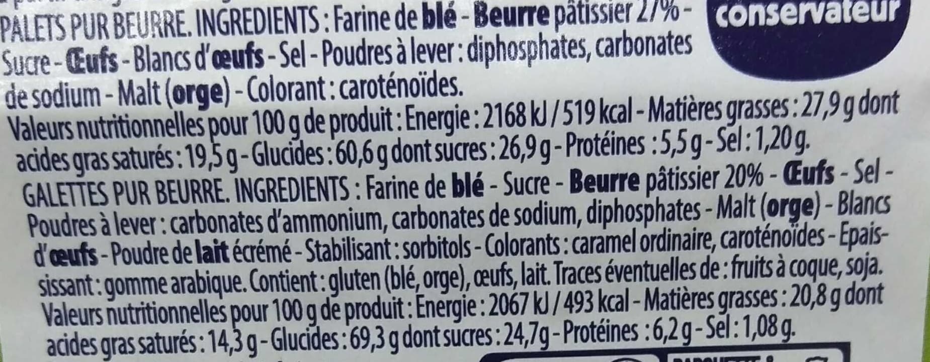 Ker Cadélac Bretons - Assortiment galettes & palets pur beurre packshot