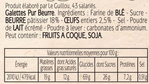 LE GUILLOU Galettes Bretonnes - Le Guillou packshot