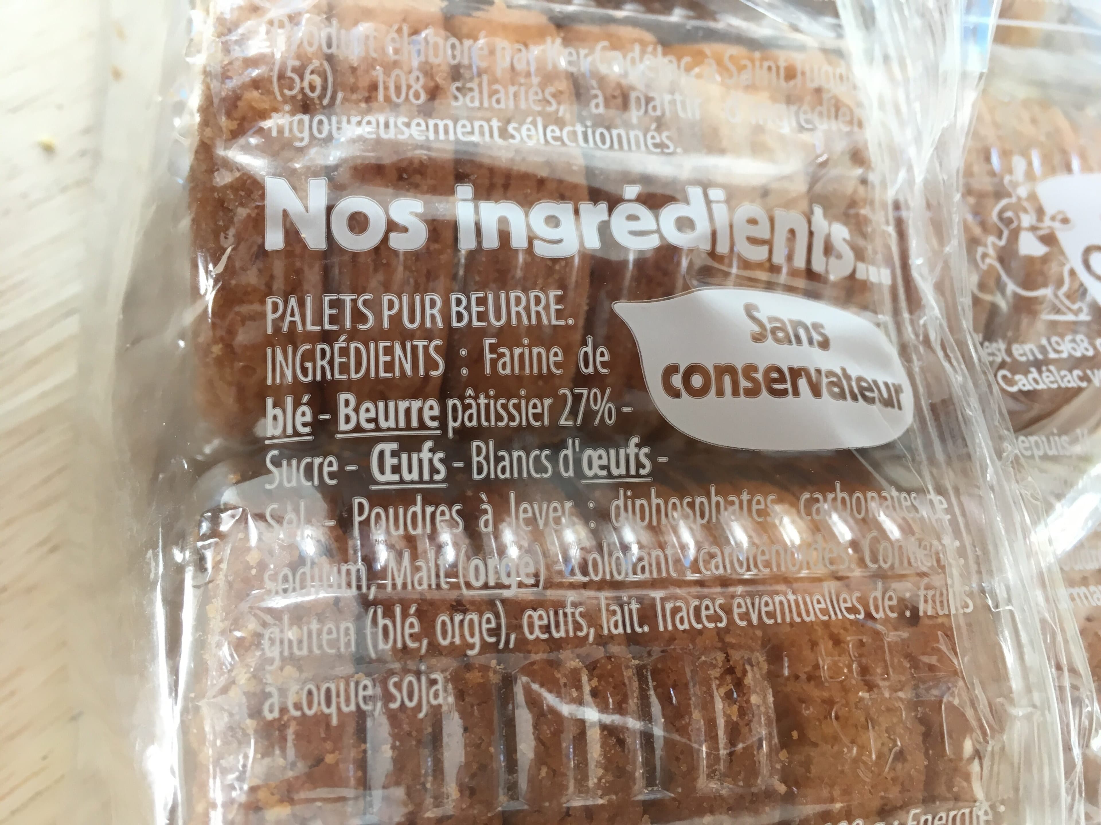 Ker Cadelac Ker Cadelac Palets Breton Barquette packshot