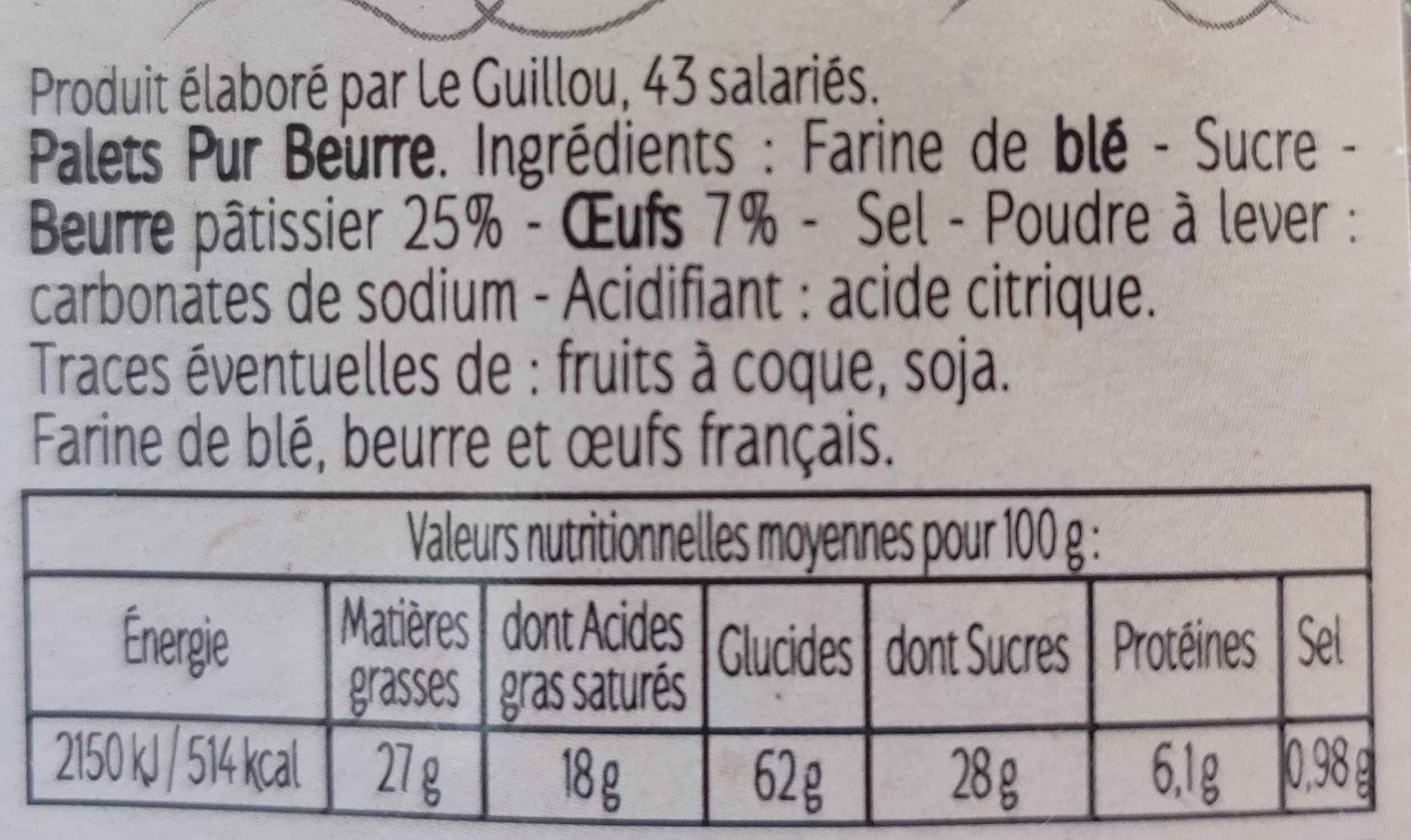 LE GUILLOU Palets Bretons - Le Guillou packshot