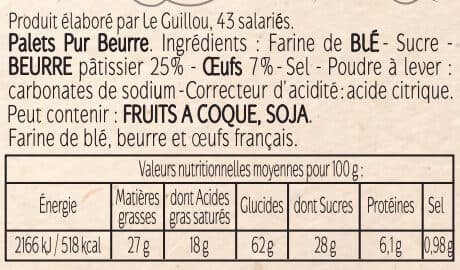 LE GUILLOU Palets Bretons - Le Guillou packshot